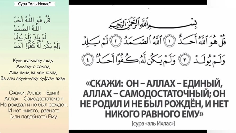 Сура Аль-Ихлас